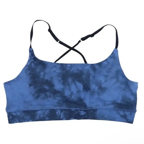 Skechers Women's Strappy Crossback Sports Bra - Navy BRAND NEW WITH TAGS - Picture 4 of 4